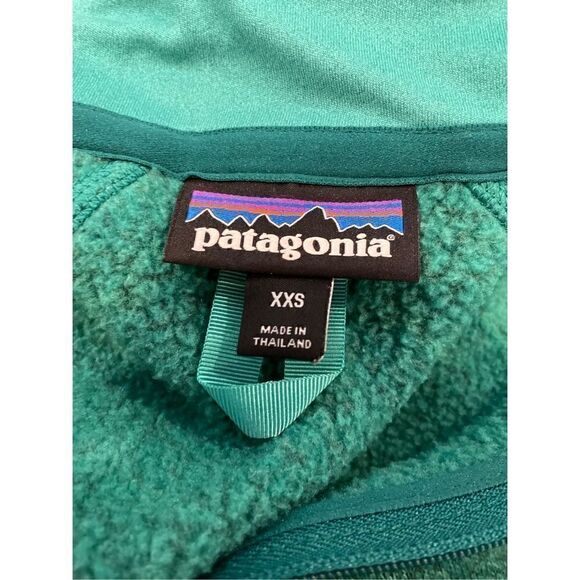 Patagonia Better Sweater 1/4 Zip Fleece Womens  size XXS Green style #25617 - Picture 4 of 6